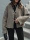 Women's Oversized Wool Blend Coat | Business Casual