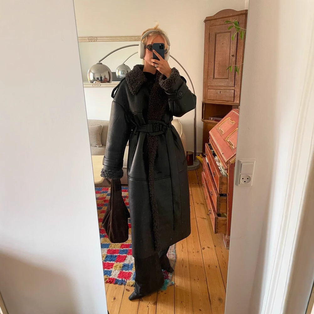 Szykowna Damska Kurtka Skórzana | Stylowa i Ciepła Odzież Wierzchnia