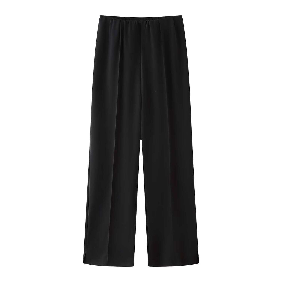 Ensemble deux pièces pour femme grande taille | tenue d’intérieur décontractée à jambes larges