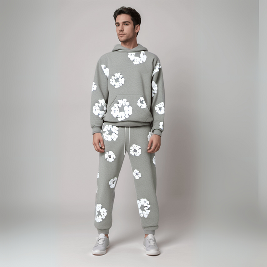 Unisex Cotton Hoodie and Jogger Set | Matching Set