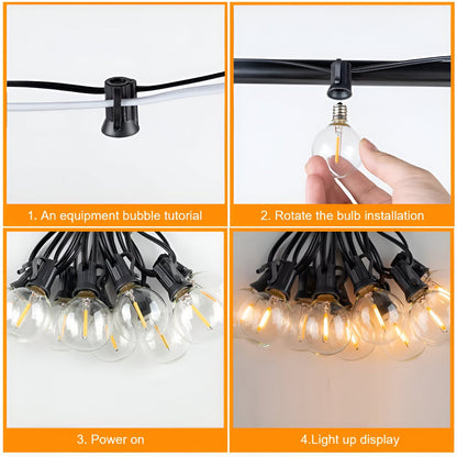 G40 Globe LED Outdoor String Light