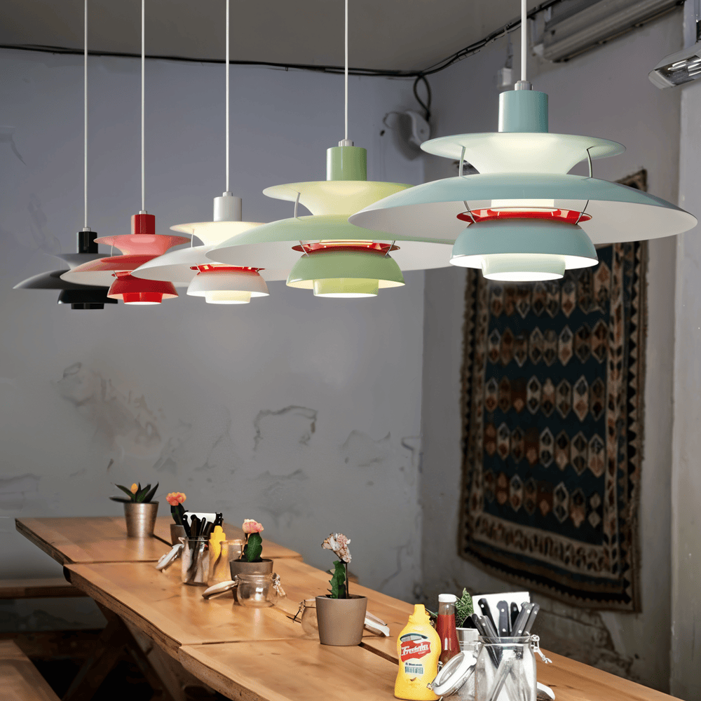 Classic and Modern Metal Ceiling Lamp for the Living Room or Kitchen