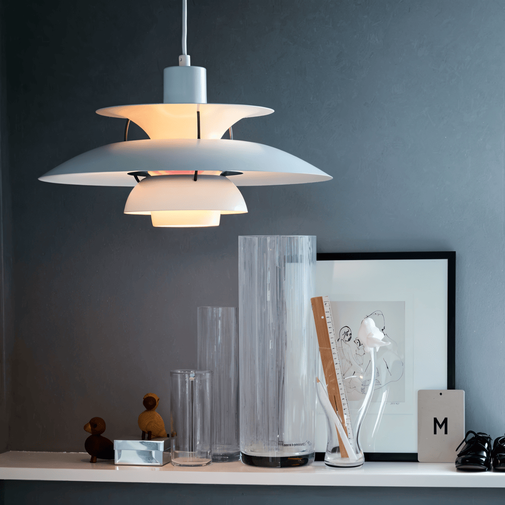 Classic and Modern Metal Ceiling Lamp for the Living Room or Kitchen