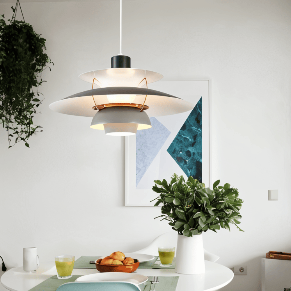 Classic and Modern Metal Ceiling Lamp for the Living Room or Kitchen