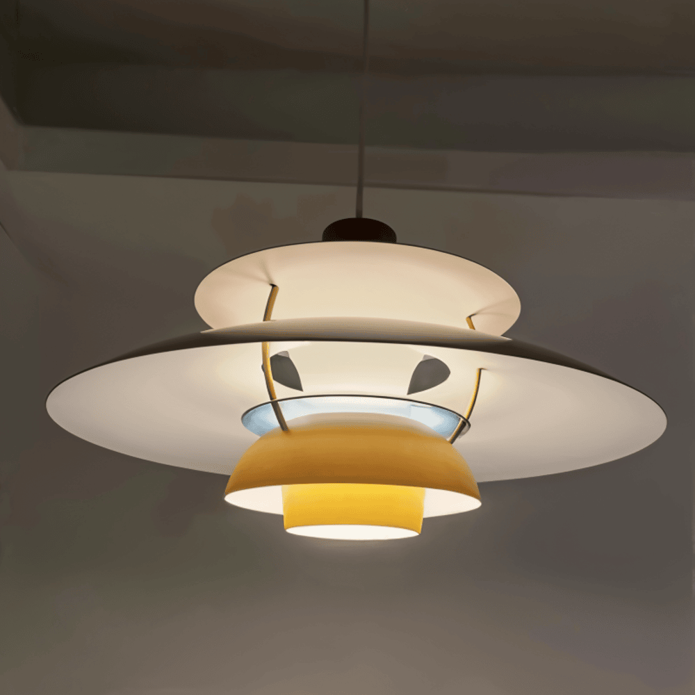 Classic and Modern Metal Ceiling Lamp for the Living Room or Kitchen