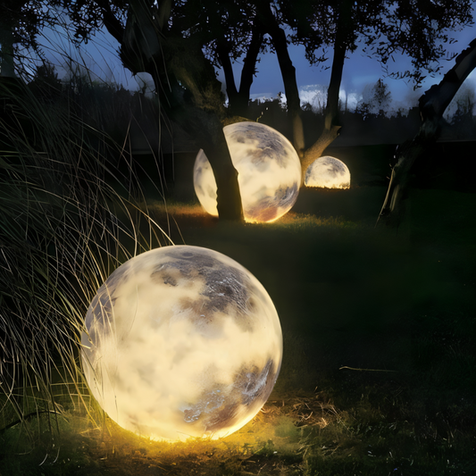 Solar Moonlight for Garden | Outdoor Moon Lamp