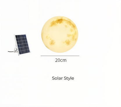 Solar Moonlight for Garden | Outdoor Moon Lamp
