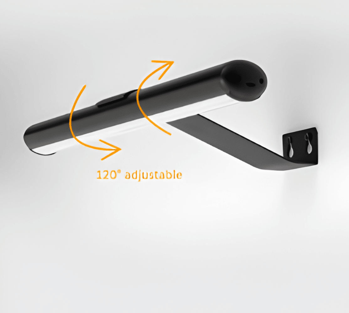 Magnetic LED Wall Lamp | 120° Rotatable Wireless Wall Light