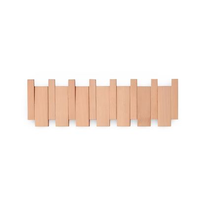 Handcrafted Driftwood Piano Wall Shelf with Magnetic Folding
