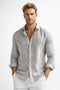 Biancheria da letto da uomo stile camicia | Leggera, traspirante, taglio casual