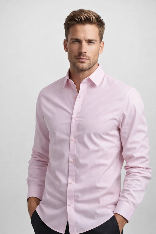 Camisa casual cómoda para hombre con botones