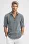 Chemise masculine moderne confortable de printemps