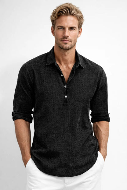 Chemise masculine moderne confortable de printemps