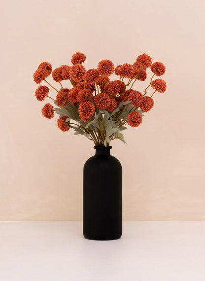 10-Stem Silk Kiku Chrysanthemum Flowers