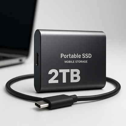 Ultra-fast 2TB USB-C external SSD