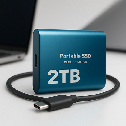 Ultra-fast 2TB USB-C external SSD