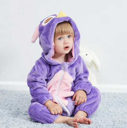 Combinaison à capuche enfant animal