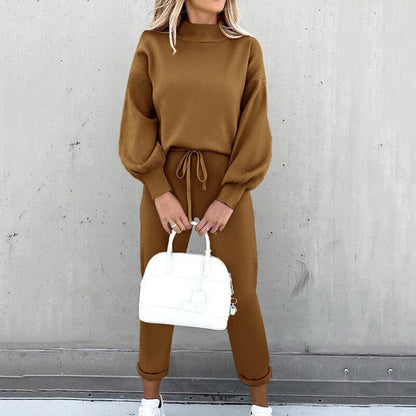Lysara | Women - 2-częściowy casualowy top i dopasowane spodnie