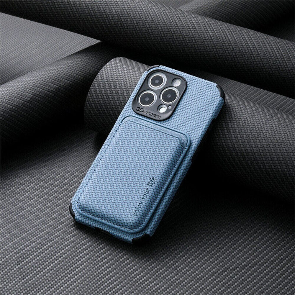 June | Smukłe Magnetyczne Etui na Karty do iPhone'a