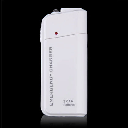 Emergency power bank with AA batteries