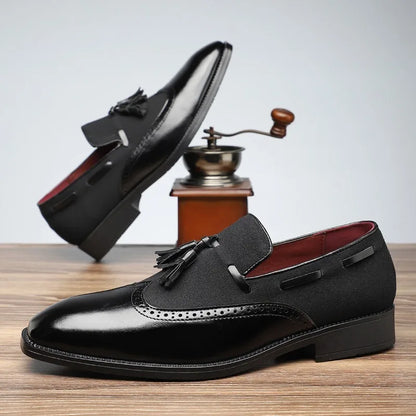 Mocassins dégradés pour hommes avec franges | Style décontracté professionnel