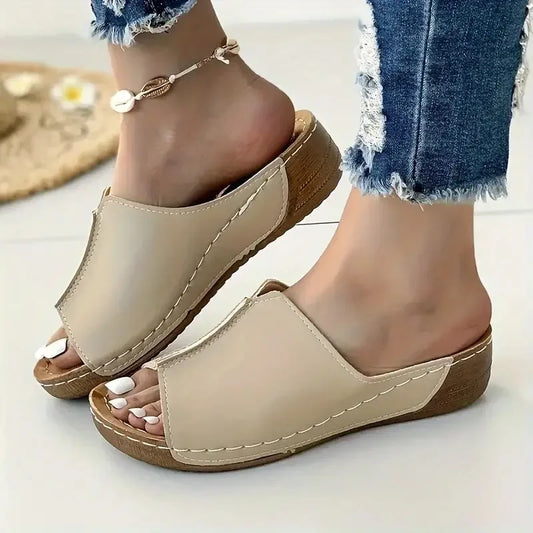 Sandalias ortopédicas de verano para mujer | Soporte de arco con dedo abierto