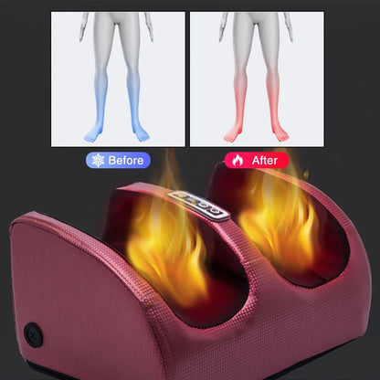 Foot Massager with Heating Function for Ultimate Relaxation