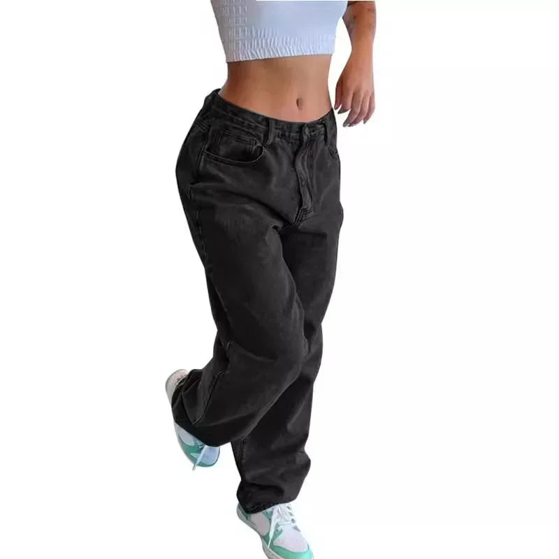 Women's Baggy Jeans | Loose Fit Denim Pants
