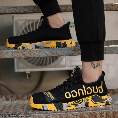 Oddychające Bezpieczne Obuwie Robocze | Kompozytowa Ochrona Palców