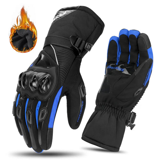 Guantes de Motocicleta Aislados Térmicamente | Cálidos para Conducir en Invierno