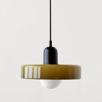 Miklon | Kolorowa lampa wisząca w stylu Bauhaus