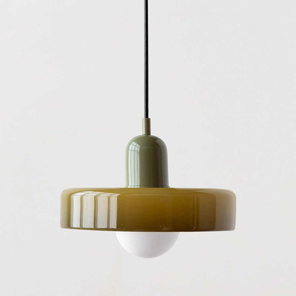 Miklon | Kolorowa lampa wisząca w stylu Bauhaus
