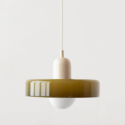 Miklon | Kolorowa lampa wisząca w stylu Bauhaus