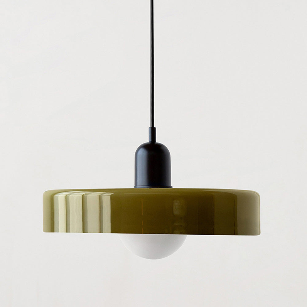 Miklon | Kolorowa lampa wisząca w stylu Bauhaus