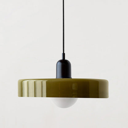 Miklon | Kolorowa lampa wisząca w stylu Bauhaus