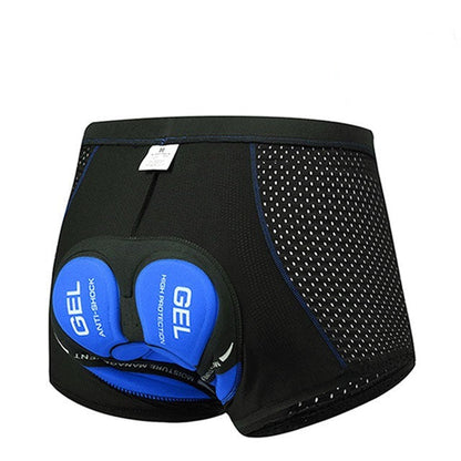 Męskie Oddychające Spodenki Kolarskie | 5D Bielizna Wyściełana żelem