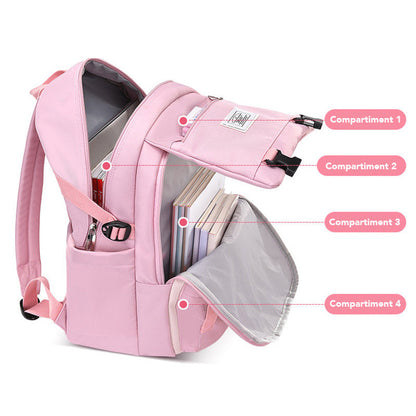 Organized School Backpack with Multiple Pockets | Durable and Organized