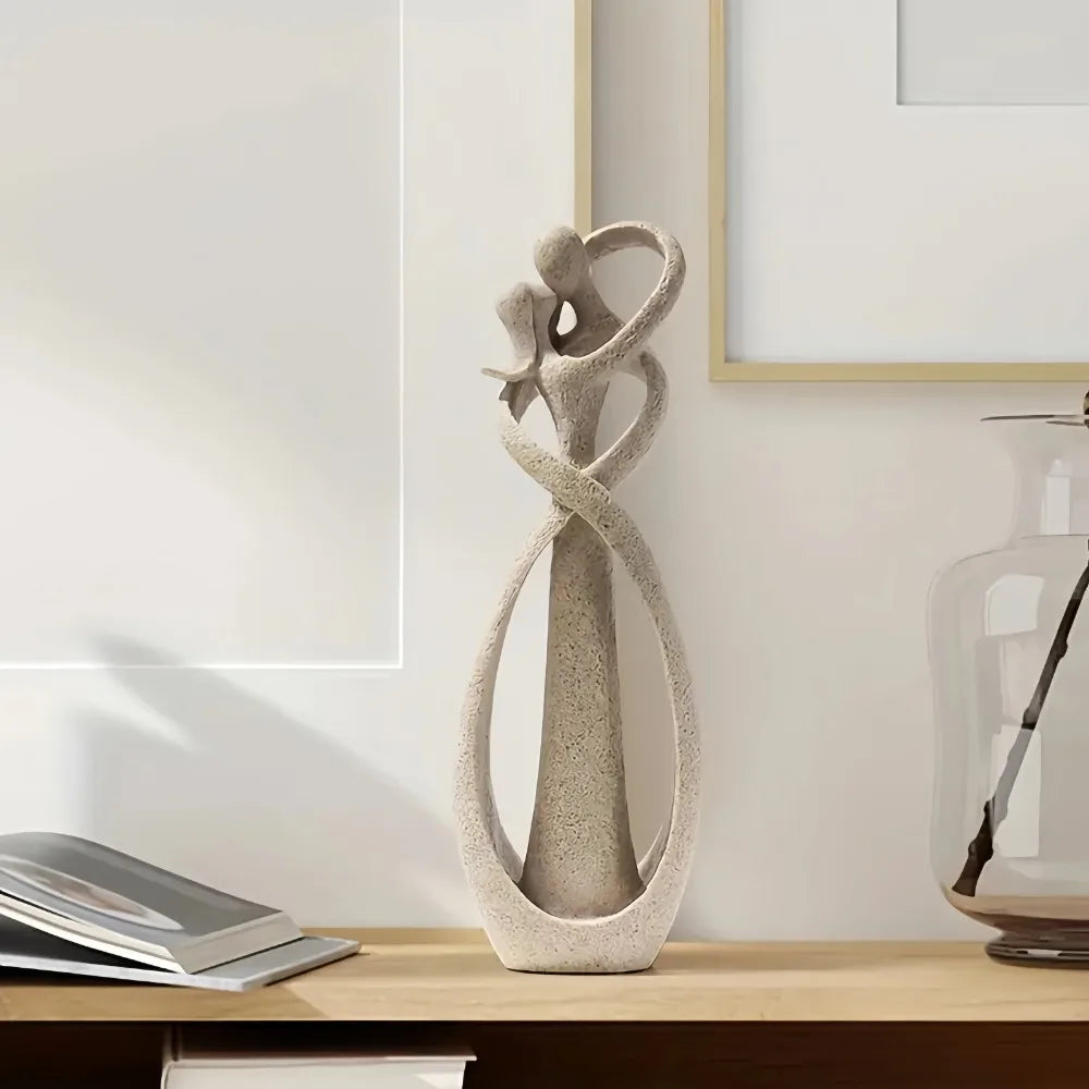 Eternal Embrace Abstract Sculpture