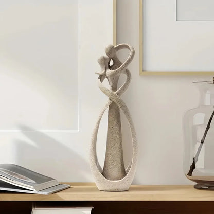 Eternal Embrace Abstract Sculpture