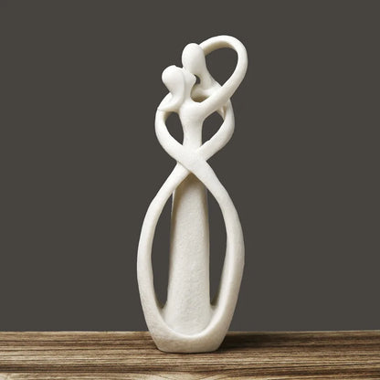 Eternal Embrace Abstract Sculpture