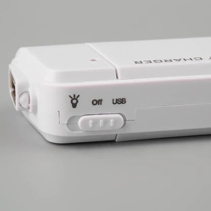 Emergency power bank with AA batteries