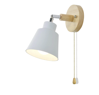 Lampa ścienna Brevik | z wyłącznikiem pociągowym
