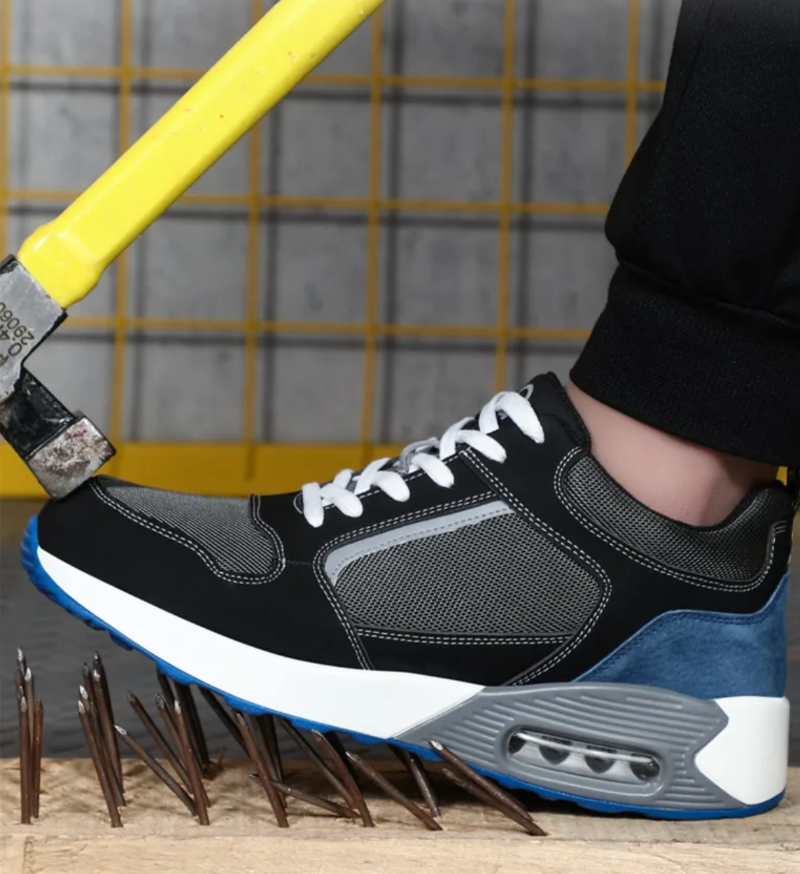 Ergonomiczne Buty Robocze ze Stalowymi Noskami | Dla Obu Płci Buty Ochronne