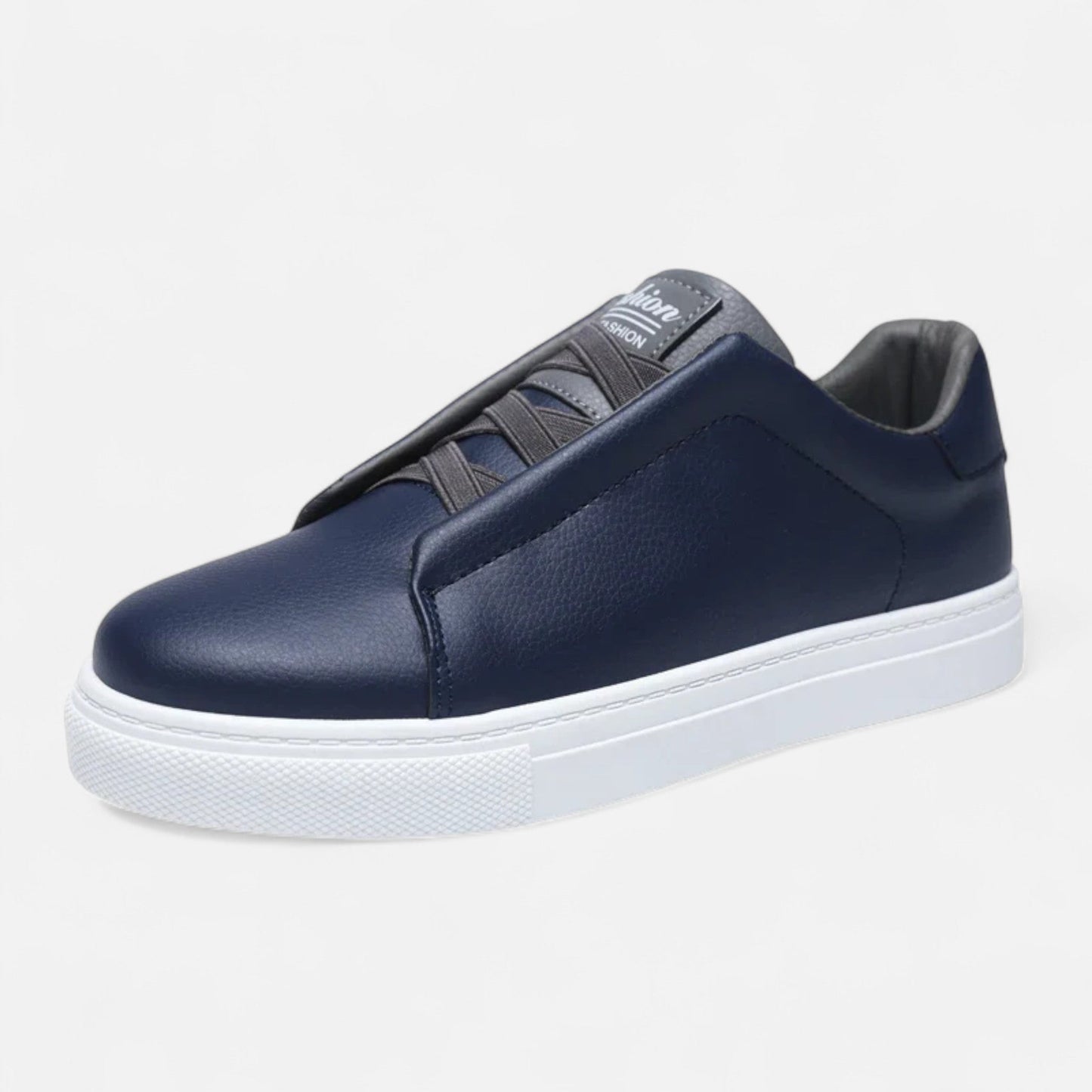 Baskets en cuir pour homme à enfiler | Chaussures quotidiennes sans lacets
