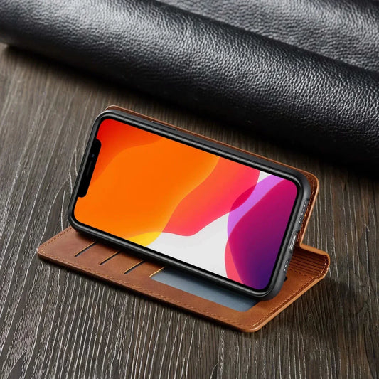 Funda de cuero magnética para dispositivo | Protección elegante y segura