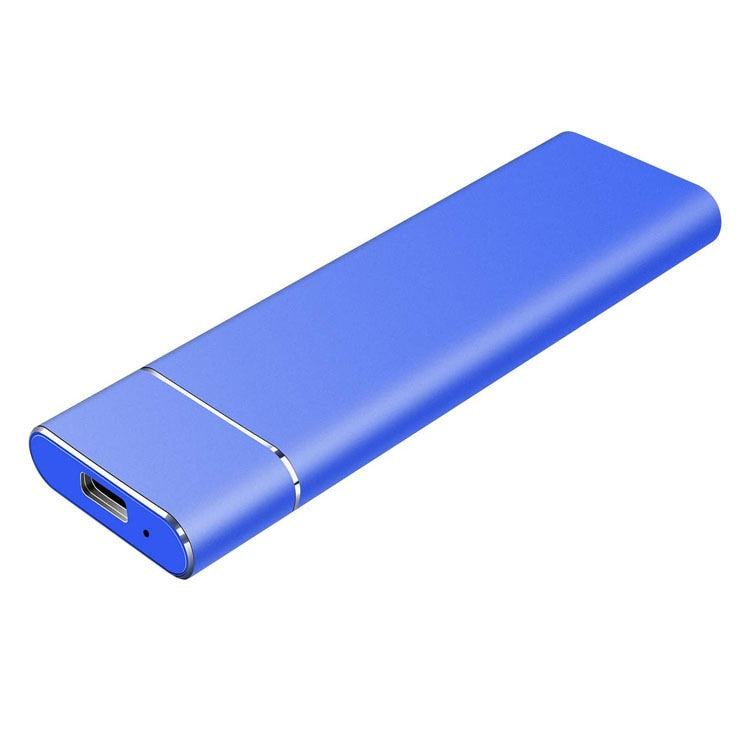 Fast external USB 3.1 SSD - Plug-and-Play, portable
