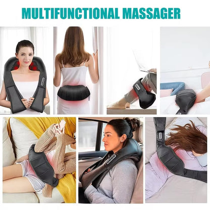 Gia | Poduszka do Masażu Shiatsu z Ogrzewaniem Podczerwienią