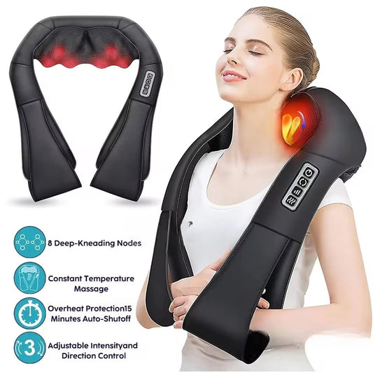 Gia | Poduszka do Masażu Shiatsu z Ogrzewaniem Podczerwienią