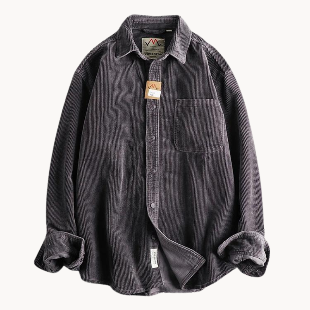 Durable Corduroy Shirt | Men's Casual Wear