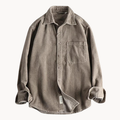 Durable Corduroy Shirt | Men's Casual Wear